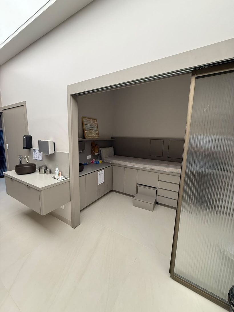 Sala de aplicação do Instituto André Manzotti